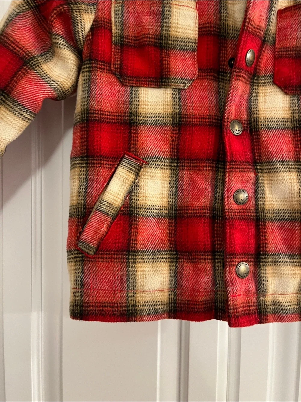 Old Navy 3T Plaid Jacket